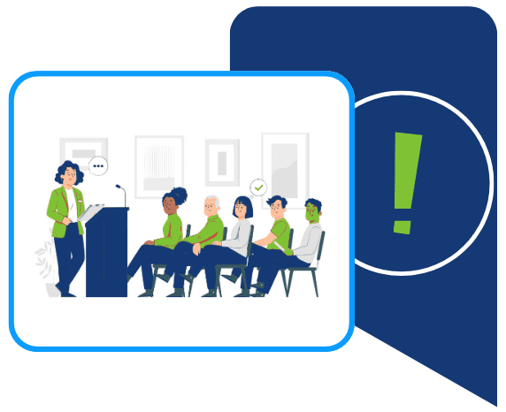 Is your organization training people in group calls or individually?